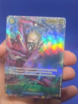 One Piece Wings of the Captain Sanji OP06-119 Alternate Alt Art SEC NM - Image 2