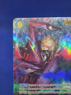 One Piece Wings of the Captain Sanji OP06-119 Alternate Alt Art SEC NM - Image 3