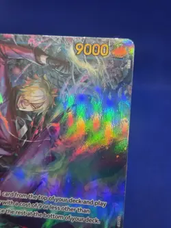 One Piece Wings of the Captain Sanji OP06-119 Alternate Alt Art SEC NM - Image 4