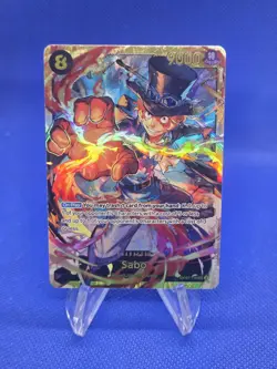 One Piece 500 Years in the Future Sabo OP07-118 SEC Secret Rare NM - Image 1