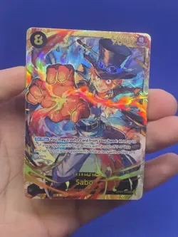 One Piece 500 Years in the Future Sabo OP07-118 SEC Secret Rare NM - Image 2