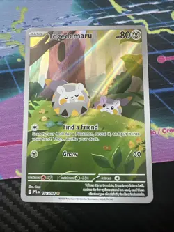Togedemaru 104/094 Me02: Phantasmal Flames Holo Pokemon Card - Image 1