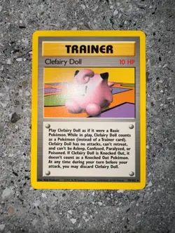 Pokemon TCG Cards Clefairy Doll 70/102 Base Set Rare EXC-NM - Image 3