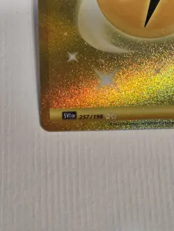 Pokemon Card Basic Lightning Energy257/198 Scarlet & Violet Base Holo Hyper - Image 3