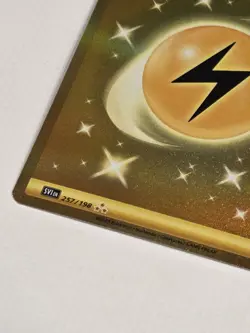 Pokemon Card Basic Lightning Energy257/198 Scarlet & Violet Base Holo Hyper - Image 4