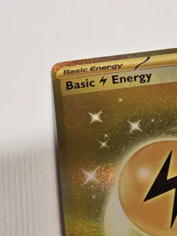 Pokemon Card Basic Lightning Energy257/198 Scarlet & Violet Base Holo Hyper - Image 5