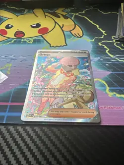 Pokemon TCG Ortega Obsidian Flames Trainer Holo Ultra Rare Card 219/197 Full Art - Image 2