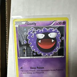 Gastly XY132, LP Holo Promo, Black Star Promo, XY, Pokemon TCG Cards Ultra Rare - Image 2