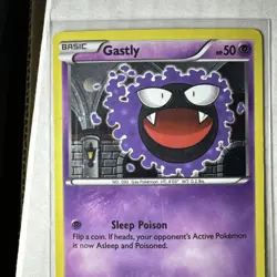 Gastly XY132, LP Holo Promo, Black Star Promo, XY, Pokemon TCG Cards Ultra Rare - Image 4