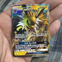 Jolteon GX SM173 Full Art Promo Pokemon Card - Image 1