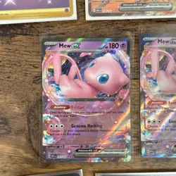 Pokemon 151 EX Holo Lot 11 Cards Mew Ninetales Kangaskhan Zapdos Arbok ALL NM - Image 2