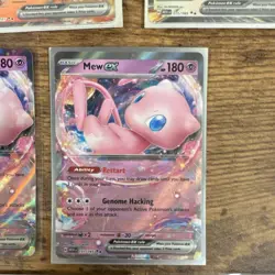 Pokemon 151 EX Holo Lot 11 Cards Mew Ninetales Kangaskhan Zapdos Arbok ALL NM - Image 4