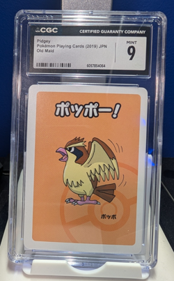 CGC 9 MINT Pidgey Old Maid 2019 Japanese Pokemon Card - Image 1