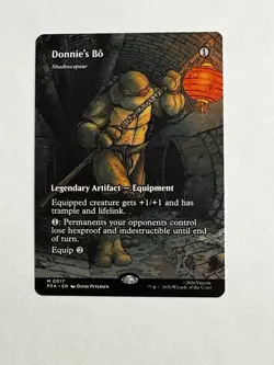 Donnie's Bo - Shadowspear (Borderless) Teenage Mutant Ninja Turtles Source... - Image 1