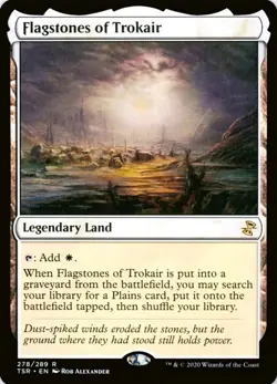 X 1 Flagstones of Trokair NM-M Time Spiral Remastered 278 MTG Magic - Image 1