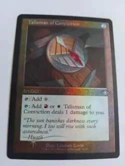 Talisman of Conviction (Retro Frame) (Foil ) Modern Horizons Foil - Image 1