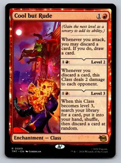 MTG Cool but Rude 0089 TMNT Rare TMT EN 2026 Enchantment - Image 1