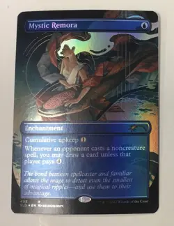 Mystic Remora (Borderless) Secret Lair Drop Foil - Image 1