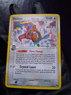Deoxys δ Delta Species 2/17 NM Holo POP Series 4 2006 Ultra Rare Pokemon - Image 2