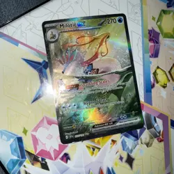 Pokemon TCG Milotic EX Special Illustration Rare Card 237/191 Surging Sparks - Image 4