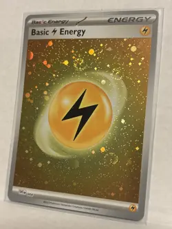 Pokemon - Lightning Energy SVE004 - Galaxy Holo Scarlet & Violet 151 - Image 1