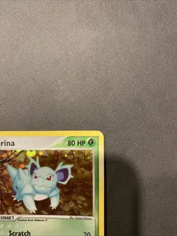 Pokemon FireRed LeafGreen Nidorina Reverse Holo 40/112 LP - Image 3