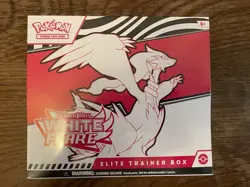 Pokemon Center White Flare Elite Trainer Box ETB Factory Sealed - Image 1