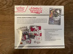 Pokemon Center White Flare Elite Trainer Box ETB Factory Sealed - Image 2