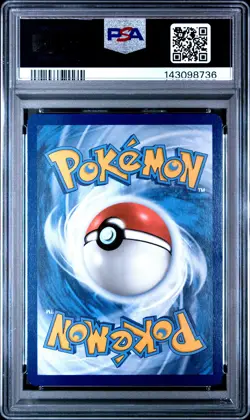 2024 POKEMON OBF EN-OBSIDIAN FLAMES TYRANITAR EX PREM COLL #105 LARVITAR PSA 8 - Image 2