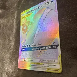 Magikarp & Wailord GX HYPER SECRET RARE 183/181 Holo Full Art SM Team Up - NM - Image 5