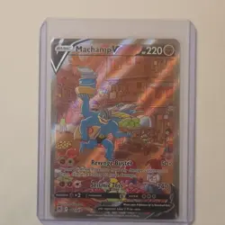 Pokemon Machamp V 172/189 Swsh10 Astral Radiance Ultra Rare Full Art Holo 220 HP - Image 1