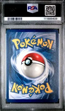 -Pokemon TCG Mew PSA 7 Black Star Promo Pokemon League #8 - Image 2