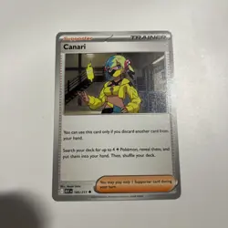 Ascended Heroes : Pokemon TCG : Canari 185/217 : Regular Non Holo : Pack Fresh - Image 1