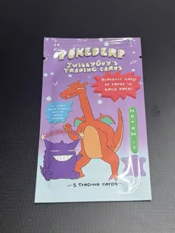 Pokederp Pack - Pokemon fan art Poke Derp Sealed 1 Pack NEW PACKAGING!!! ￼ - Image 1