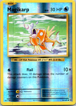 🇨🇦Magikarp 33/108 XY Evolutions 2016 Reverse Holo Common Pokemon MP - Image 1