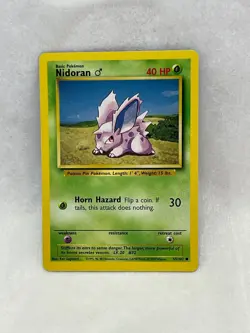 Nidoran - 55/102 - Pokemon - Base Set - Common - 1999 - Image 1