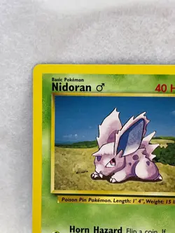 Nidoran - 55/102 - Pokemon - Base Set - Common - 1999 - Image 3