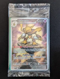 Alakazam 009 SEALED Illustration Rare Promo Mega Evolution Pokemon TCG - Image 1