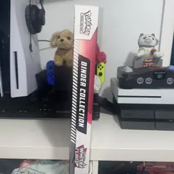 Pokemon Scarlet & Violet White Flare Binder Collection Sealed Box - Image 2