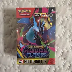 Pokemon Mega Evolution Phantasmal Flames Build & Battle Deck Charizard Booster - Image 1