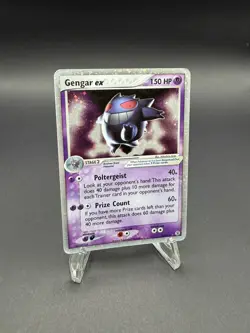 2004 Pokemon EX Fire Red & Leaf Green - Gengar ex 108/112 Holofoil - LP - Image 1