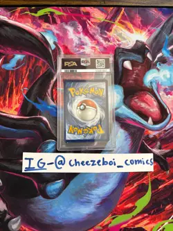 2023 Pokemon Obsidian Flames Gloom Illustration Rare 198/197 PSA 9 - Image 2