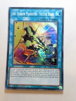 Sky Striker Maneuver - Vector Blast! - SOFU-EN061 - Super Rare - 1st Edition - Image 1