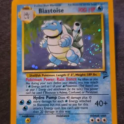 Blastoise Pokemon GO 017/078 Holo Rare 170 HP Pokemon TCG Card English - Image 1