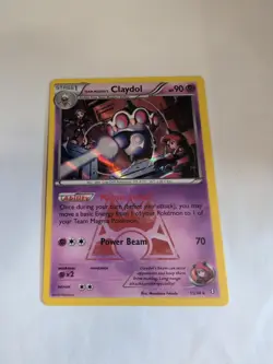 Team Magma's Claydol 11/34 2015 Double Crisis Pokemon Card Holo Rare - Vlp - Image 1
