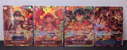 One Piece CCG Monkey.D.Luffy Alt Art / Parallel Lot of Trading Cards See Photos - Image 1