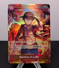 One Piece CCG Monkey.D.Luffy Alt Art / Parallel Lot of Trading Cards See Photos - Image 2