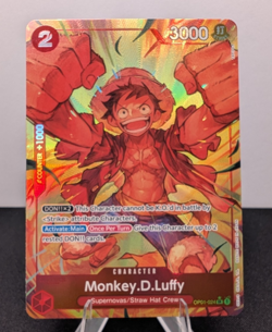 One Piece CCG Monkey.D.Luffy Alt Art / Parallel Lot of Trading Cards See Photos - Image 4
