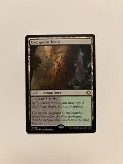 Overgrown Tomb (Regular, #266, NM) Lorwyn Eclipsed (ECL), MTG - Image 1