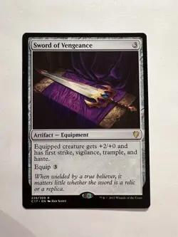 Sword of Vengeance - MTG Commander 2017 - NM - Image 1